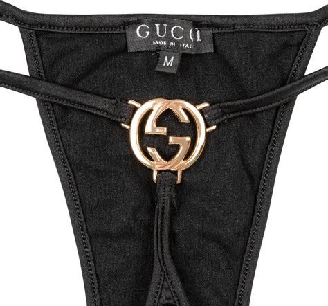 vintage gucci g-strings|Gucci bikini chain.